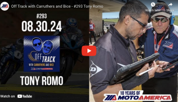 Off Track With Carruthers And Bice: Talking Round Black Things With Tony Romo